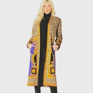 Max Sport Cheetah Maxi Cardigan